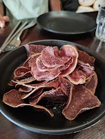 Fried Purple Yam Chips
